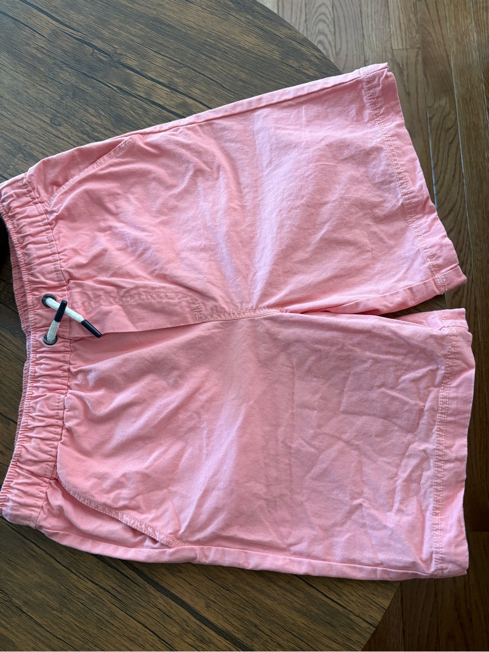 Tommy Bahama Coral Pink Elastic-Waist Athletic Shorts